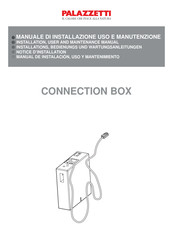 Palazzetti Connection box Manual De Instalación, Uso Y Mantenimiento