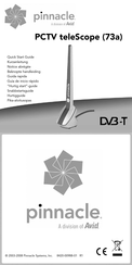Avid pinnacle PCTV teleScope 73a Guia De Inicio Rapido