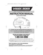 Black and Decker ASI300 Manual De Instrucciones