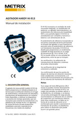 Metrix HI-913 Manual De Instalación