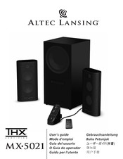 Altec Lansing MX-5021 Guia Del Usuario