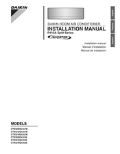 Daikin CTXG18QVJUS Manual De Instalación