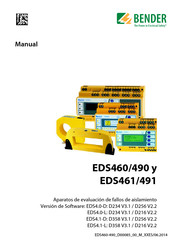 Bender EDS460 Manual De Instrucciones