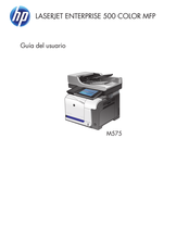 HP LASERJET ENTERPRISE M575 Guia Del Usuario