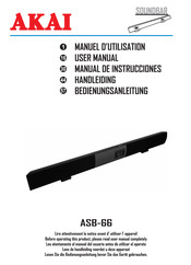 Akai ASB-66 Manual De Instrucciones