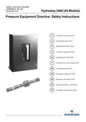 Emerson Hydrastep 2468 Manual Del Usuario