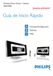 Philips WACS700 Guia De Inicio Rapido