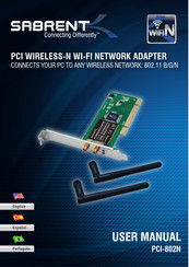 Sabrent PCI-802N Manual De Instrucciones