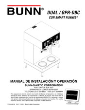 Bunn DUAL GPR-DBC Manual De Instrucciones