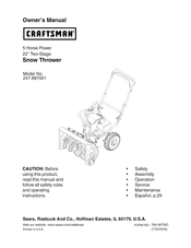 Craftsman 247.887001 Manual Del Propietário