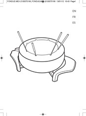 T-Fal EF400072 Manual Del Usuario