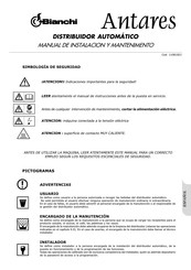 Bianchi antares Manual De Instalación Y Mantenimiento