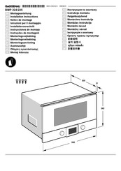 Gaggenau CE291111 Instrucciones De Montaje