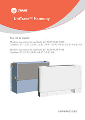 Trane UniTrane Harmony Manual Del Usuario