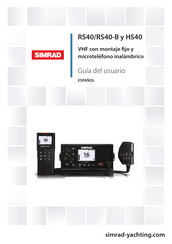 Simrad RS40-B Guia Del Usuario