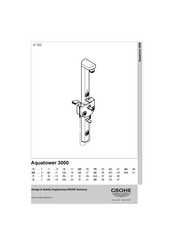 Grohe Aquatower 3000 Manual Del Usuario