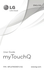 LG myTouchQ Guia Del Usuario