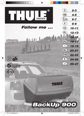 Thule BackUp 900 Manual De Instrucciones