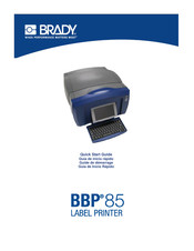 Brady BBP85 Guia De Inicio Rapido