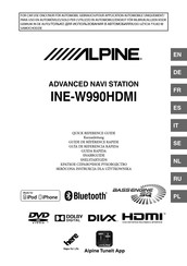 Alpine INE-W990HDMI Guía De Referencia Rápida