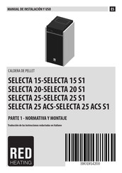 Red Heating SELECTA 20 S1 Manual De Instalacion Y Uso