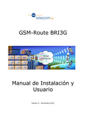 Telecom BRI3G Manual De Instalación Y Usuario