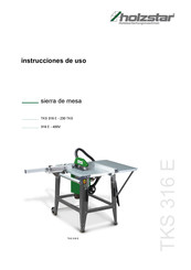 holzstar TKS 316 E Instrucciones De Uso