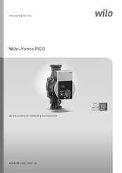 Wilo Yonos PICO Instrucciones De Instalación Y Funcionamiento