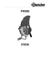 Bartscher FW200 Manual De Instrucciones