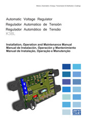 WEG K38L Manual De Instalación, Operación Y Mantenimiento