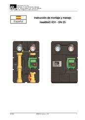 PAW HeatBloC DN25 Instruccion De Montaje Y Manejo