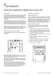 Aritech 2X Serie Guía De Instalación Rápida