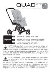 Inglesina QUAD pro Istrucciones De Uso