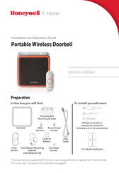 Honeywell Home RDWL917AX2000 Instalación Y Guía Del Usuario