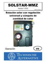 Technische Alternative SOLSTAR-31-R-WMZ/P Operacion