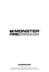 Monster FireCracker Manual Y Garantía