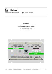 Littelfuse PGR-8800 Manual De Instrucciones