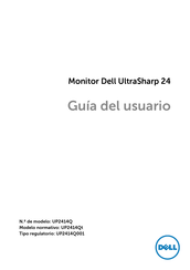 Dell UltraSharp 24 Guia Del Usuario