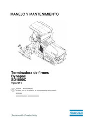 Atlas Copco Dynapac 911 Manejo Y Mantenimiento