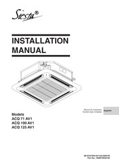 Daikin Siesta ACQ 71 AV1 Manual De Instalación