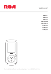 RCA M4202 Manual De Usuario