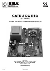 Sea GATE 2 DG R1B Manual De Instrucciones