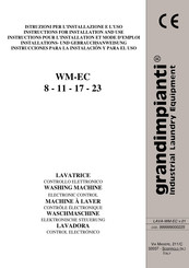 grandimpianti WM-EC 23 Instrucciones Para La Instalación Y Para El Uso