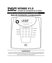 DSC NT9005 Guía De Instalación Y Programación