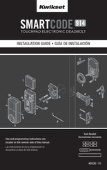 Kwikset SMARTCODE 914 Guia De Instalacion