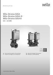 Wilo Stratos GIGA Instrucciones De Instalación Y Funcionamiento