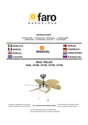 Faro Barcelona 33185 Manual De Instrucciones