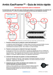 AMBIC EasiFoamer Guia De Inicio Rapido