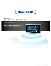 SiriusXM Lynx Guia Del Usuario