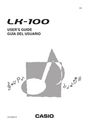 Casio LK-100 Guia Del Usuario